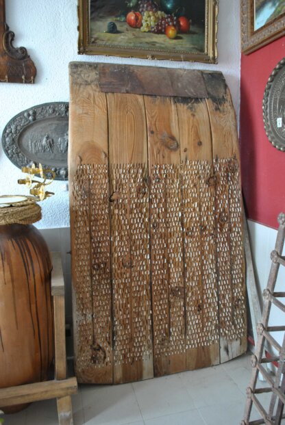 Trillo antiguo de madera - Imagen 2