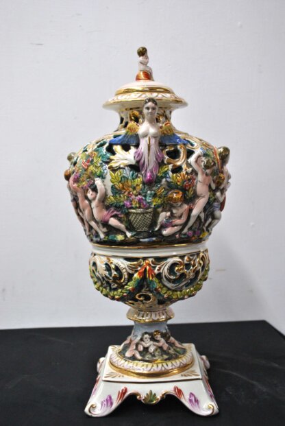 Jarrón Capodimonte - Imagen 8