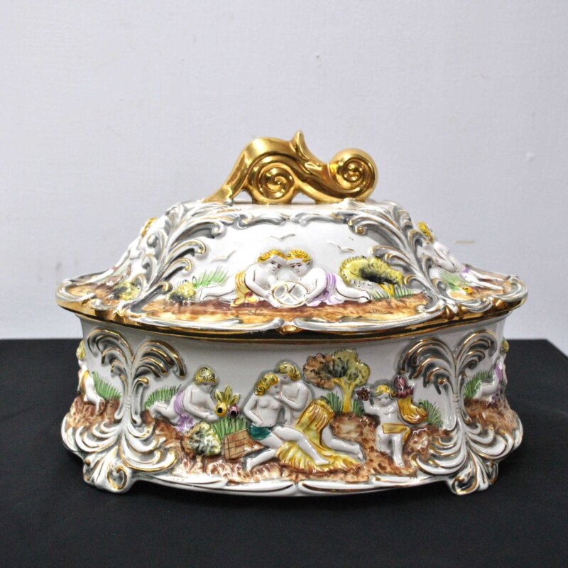 Sopera o centro mesa Capodimonte