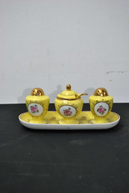 Juego de especieros porcelana
