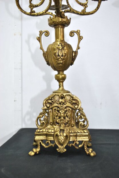 Pareja candelabros Luis XVI - Imagen 2