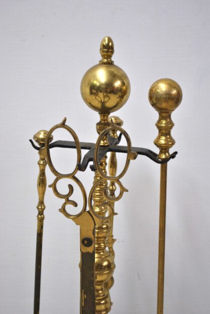 Juego utensilios chimenea - Imagen 6