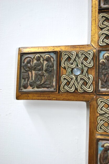 Cruz de madera y cerámica - Imagen 5