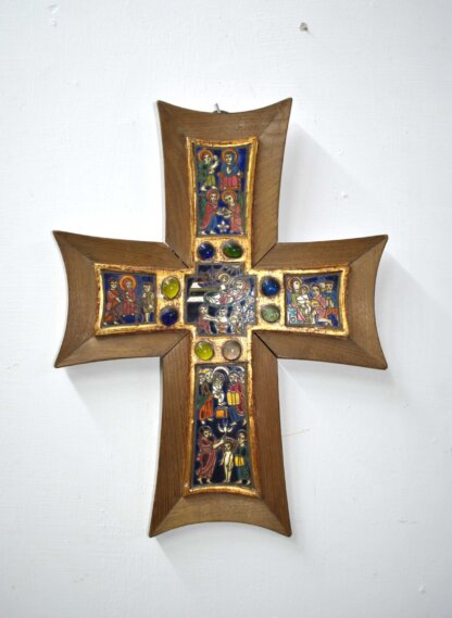 Cruz bizantina de madera