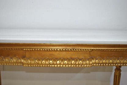 Mesa rectangular dorada - Imagen 3