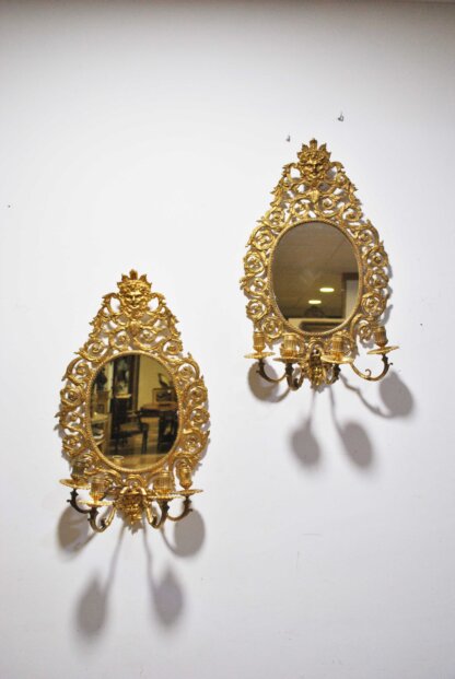 Apliques de pared bronce