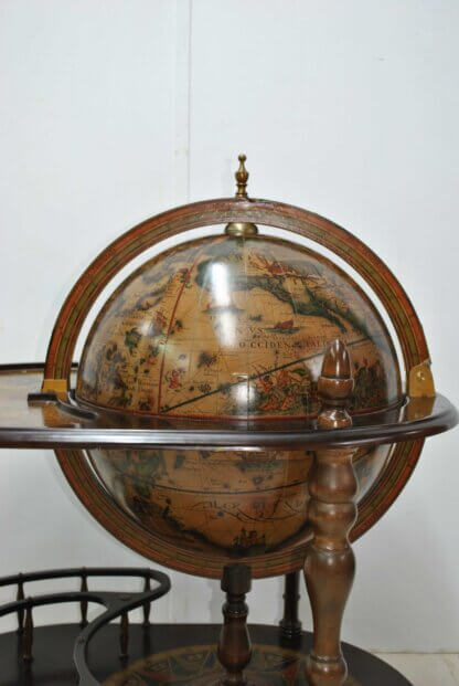 Mueble bar globo terráqueo - Imagen 2