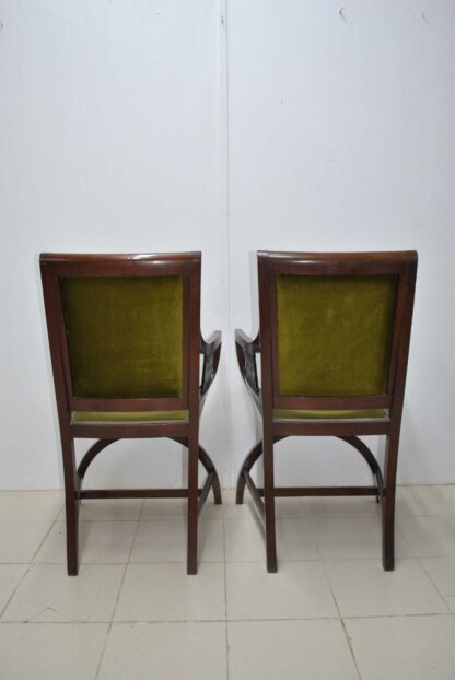 Pareja de sillones o jamugas - Imagen 8