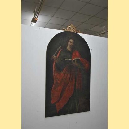Óleo sobre bastidor Santo