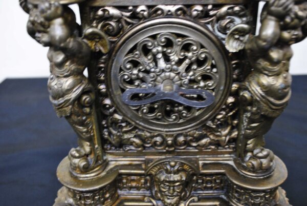 Reloj de bronce cincelado - Imagen 9