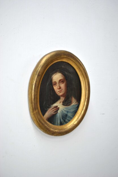 Óleo Sagrado Corazón de María