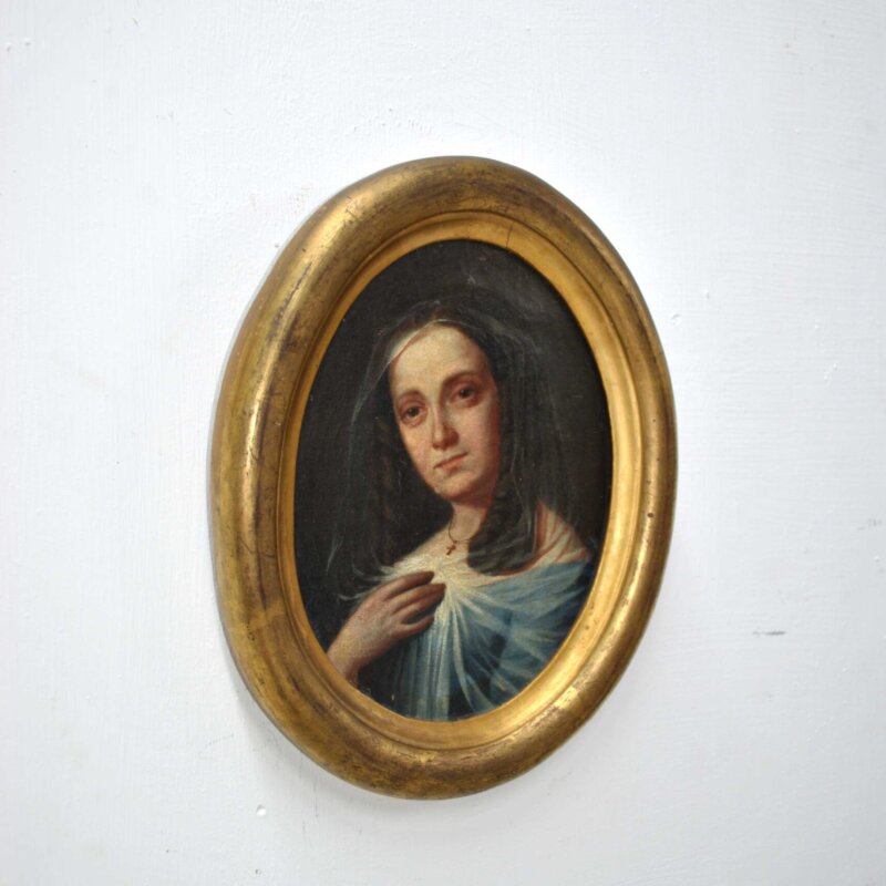 Óleo Sagrado Corazón de María