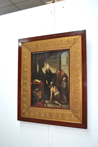 Óleo sobre tabla copia Murillo - Imagen 4