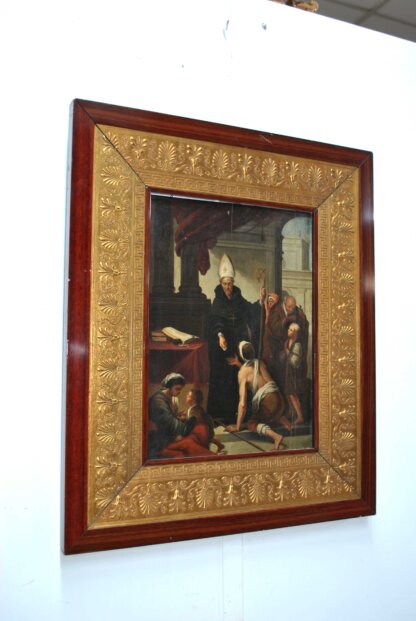 Óleo sobre tabla copia Murillo - Imagen 2