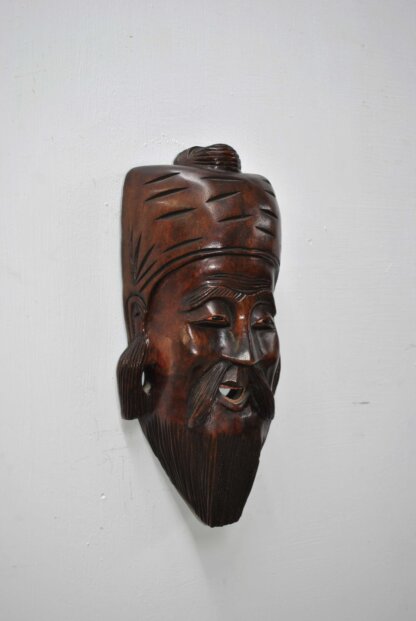 Máscara oriental de madera - Imagen 2