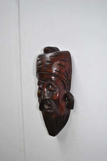 Máscara oriental de madera - Imagen 3