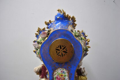 Reloj rococó porcelana - Imagen 11