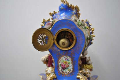 Reloj rococó porcelana - Imagen 14