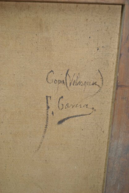 Retrato de Esopo copia de Velázquez - Imagen 13