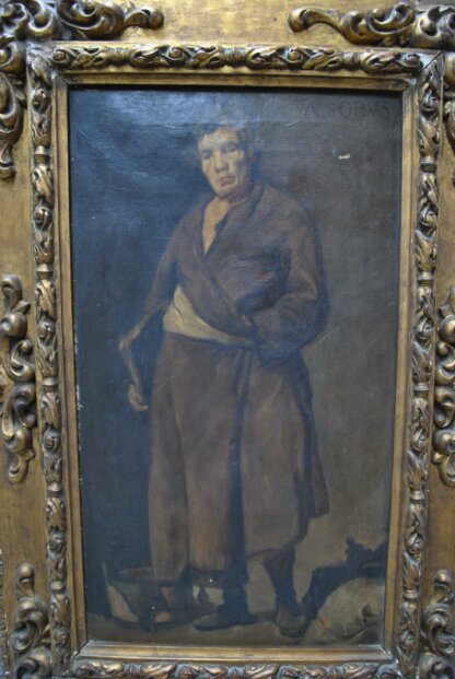 Retrato de Esopo copia de Velázquez - Imagen 9