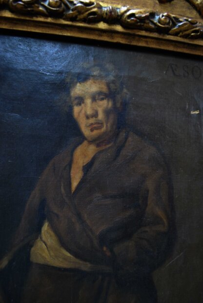 Retrato de Esopo copia de Velázquez - Imagen 10