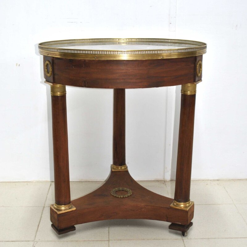 Mesa velador estilo Imperio