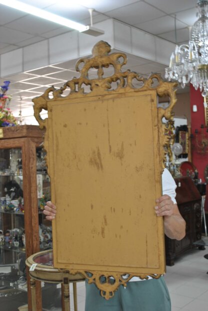Espejo dorado madera - Imagen 7