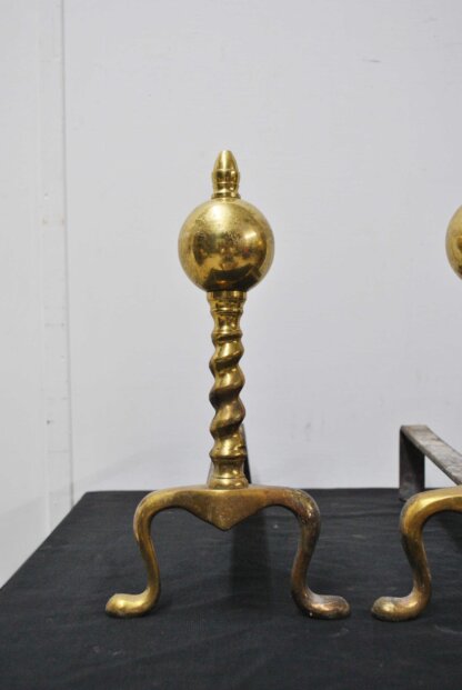 Morillos chimenea bronce - Imagen 2