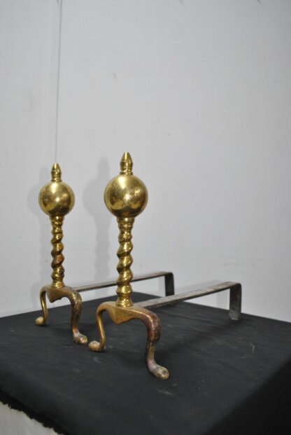 Morillos chimenea bronce - Imagen 4