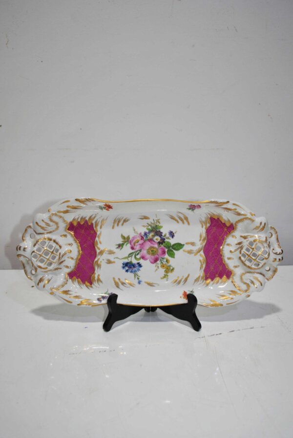 Bandeja de porcelana