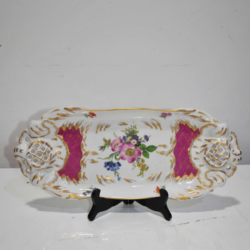 Bandeja de porcelana