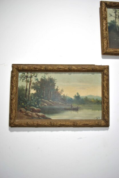 Pareja de cuadros paisajes - Imagen 2