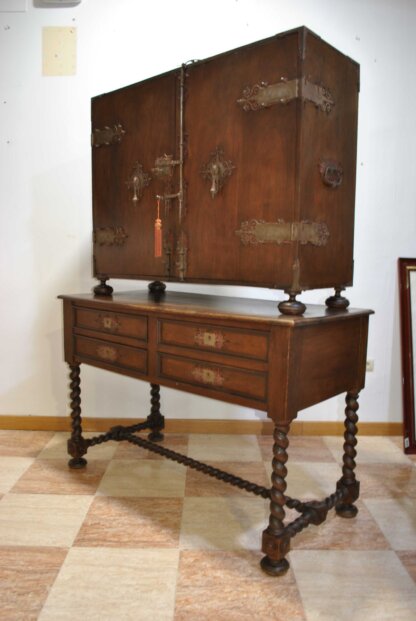 Bargueño antiguo herrajes - Imagen 9