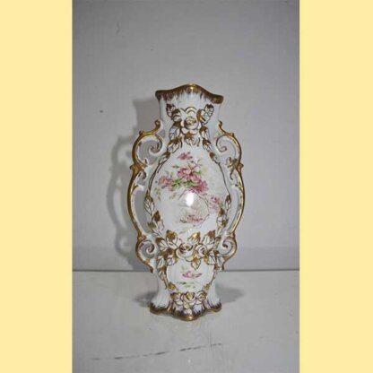 Jarrón violetero porcelana