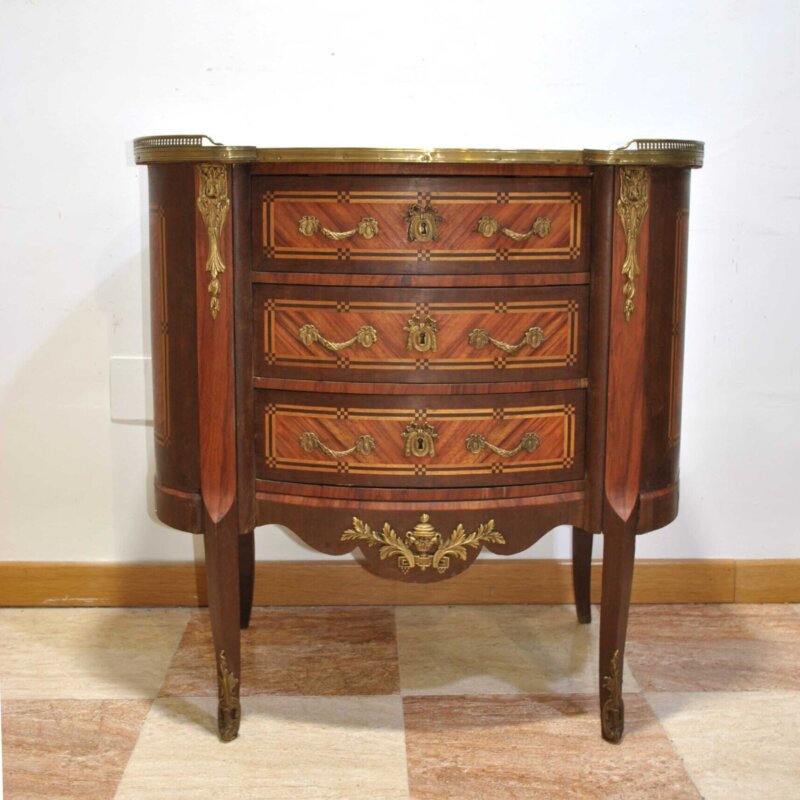 Cómoda marquetería Luis XVI