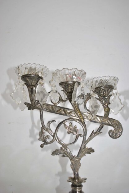 Pareja candelabros mesa - Imagen 4