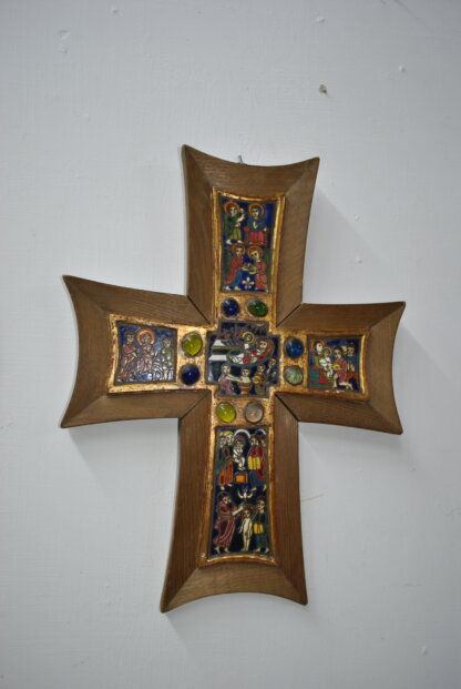 Cruz bizantina de madera - Imagen 2