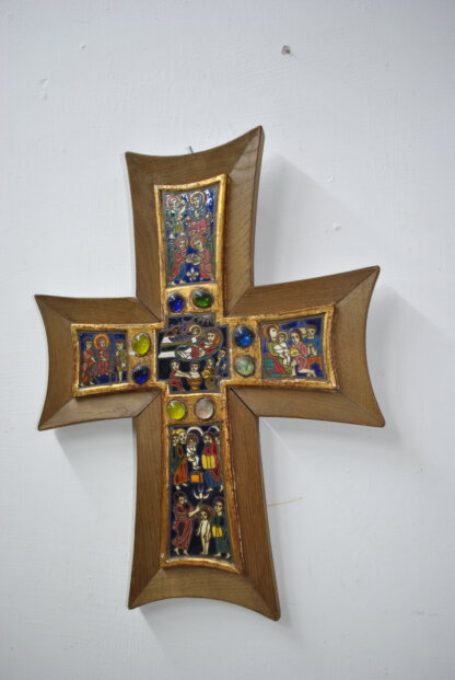 Cruz bizantina de madera - Imagen 3