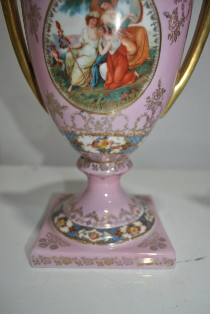 Pareja jarrones rosas - Imagen 7