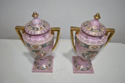 Pareja jarrones rosas - Imagen 8