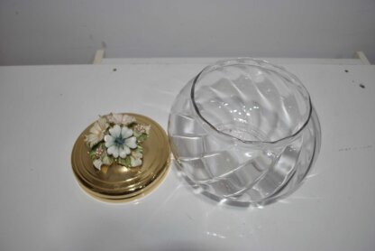Bombonera cristal y porcelana - Imagen 4