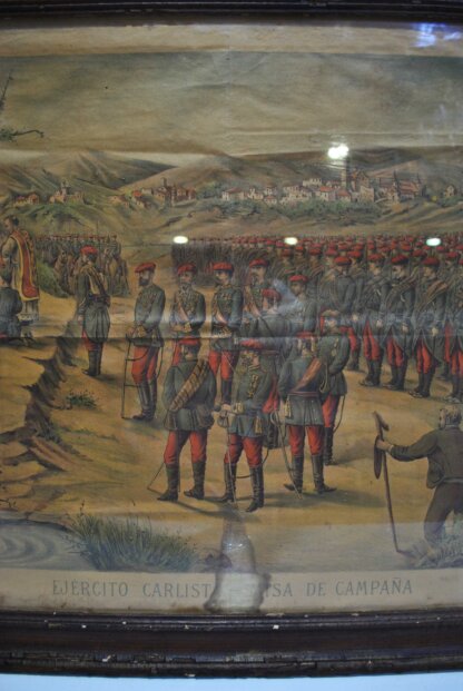 Litografía Histórica del Ejército Carlista - Imagen 2