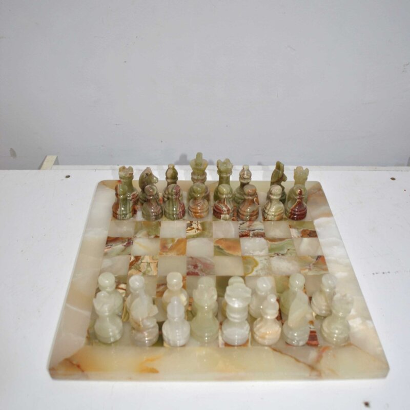 Juego de ajedrez mármol Ónix