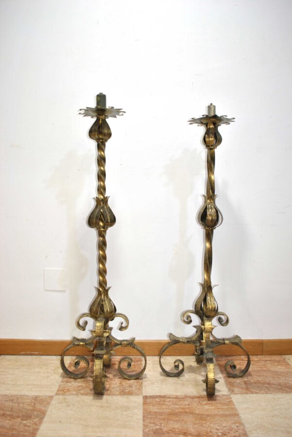 Candelabros de hierro - Imagen 2