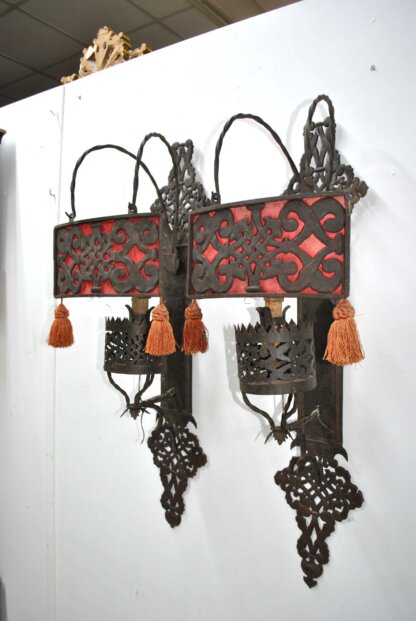 Apliques pared hierro fundido - Imagen 3