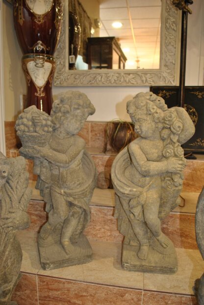 Figuras angelitos de piedra - Imagen 2