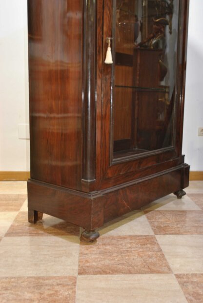 Vitrina de caoba - Imagen 7