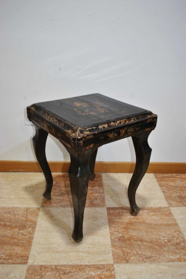 Mesa oriental lacada negra - Imagen 5