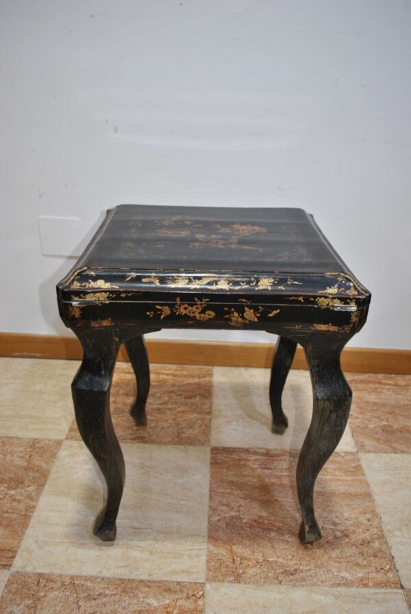 Mesa oriental lacada negra - Imagen 7