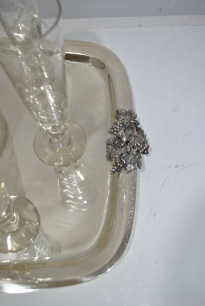 Set copas licoreras y bandeja - Imagen 4